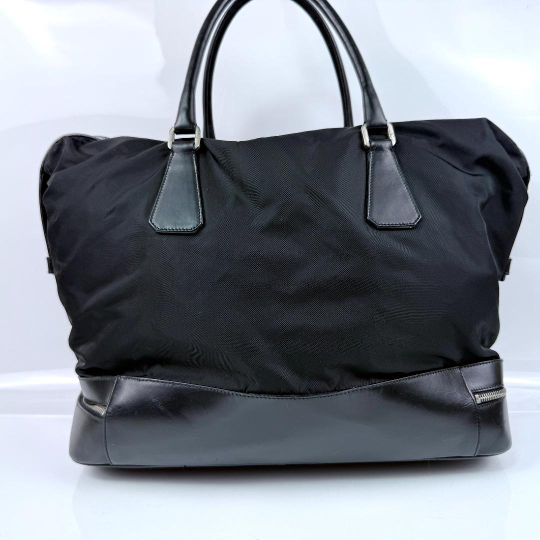 PRADA Sacca da viaggio ボストンバッグ 三角ロゴプレート