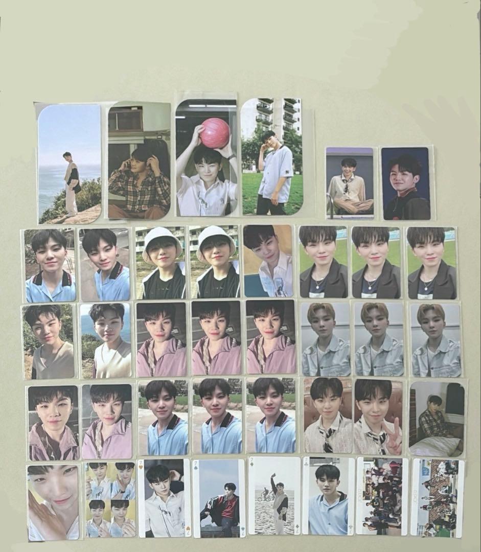 SEVENTEEN ウジ トレカ CDアルバム ヨントン チェキ ポラロイド