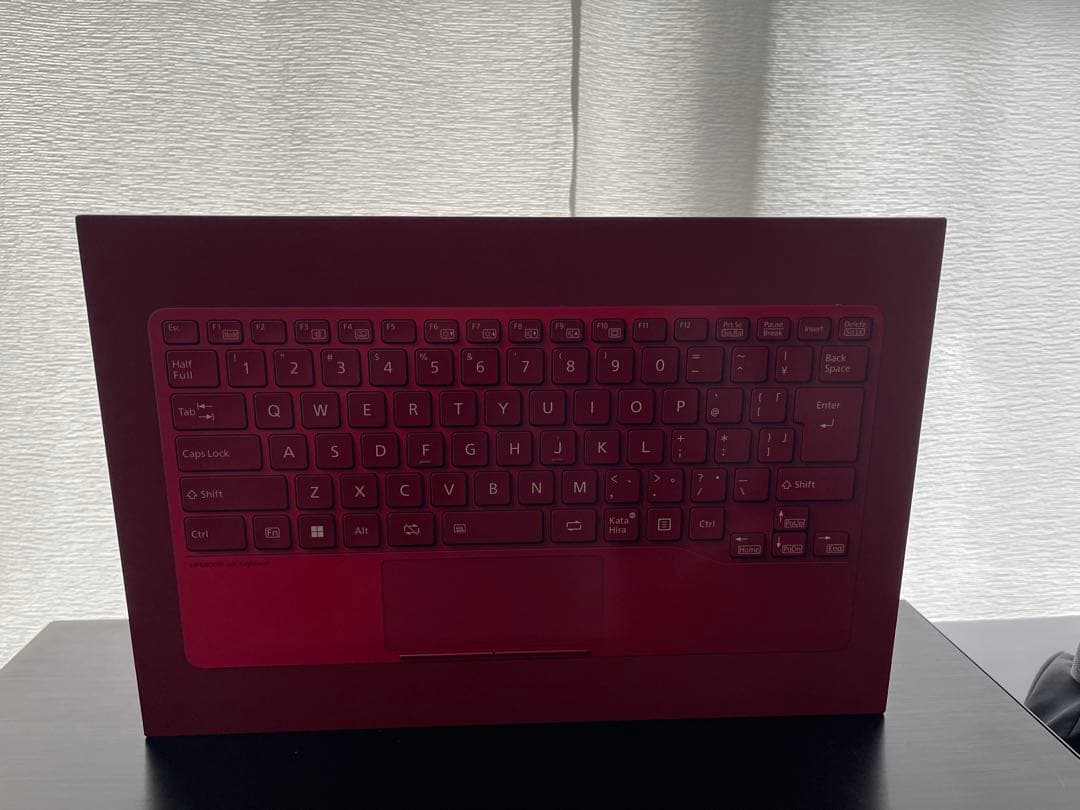 Fujitsu LIFEBOOK UH Keyboard 赤 極上美品