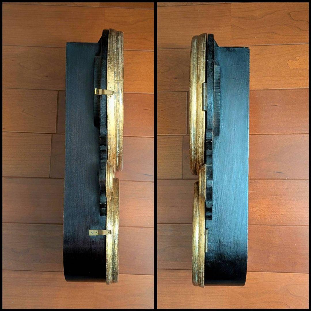 古時計　アンティーク掛時計　ダルマ掛時計　四つ丸掛時計　振り子時計　イングラハム