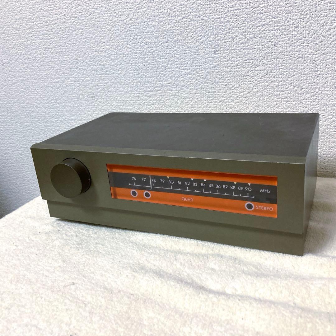 希少名機 英国QUAD FM3 FMチューナー日本バンド仕様ステレオ受信確認済み