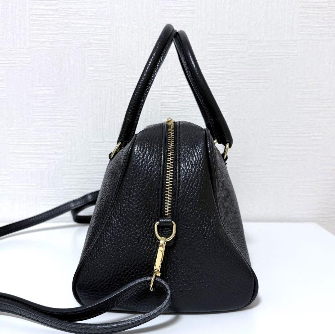 【美品】AULENTTI オウレンティ 2WAYスクエアボストン