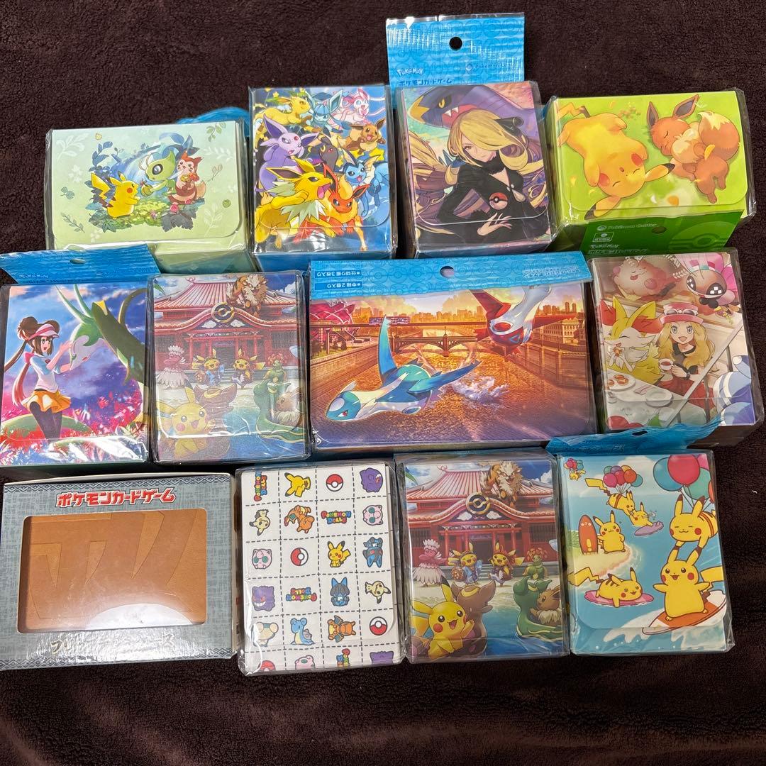 ポケモンカード　デッキケース　12点