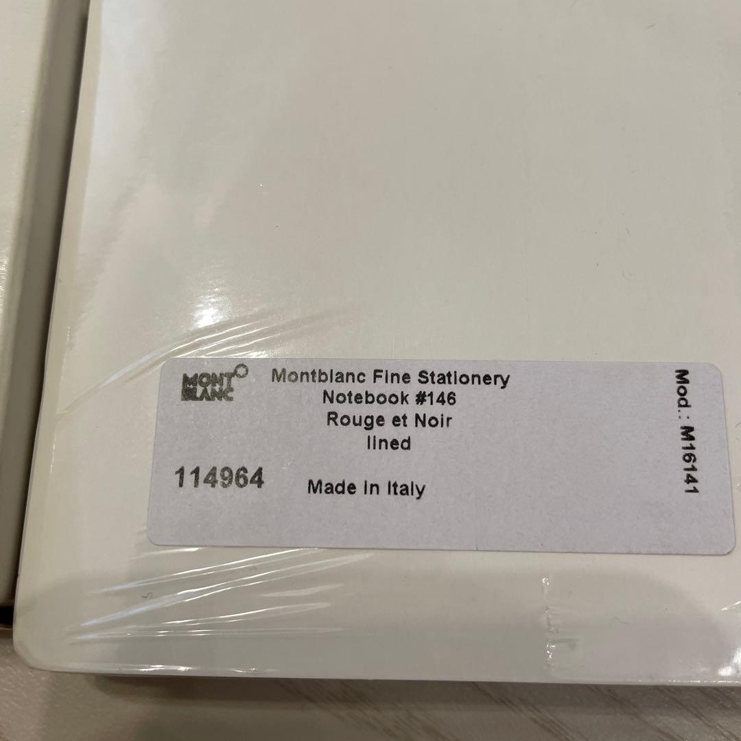 希少　モンブラン ノート 146 ルージュ・エ・ノワール114964 イタリア製