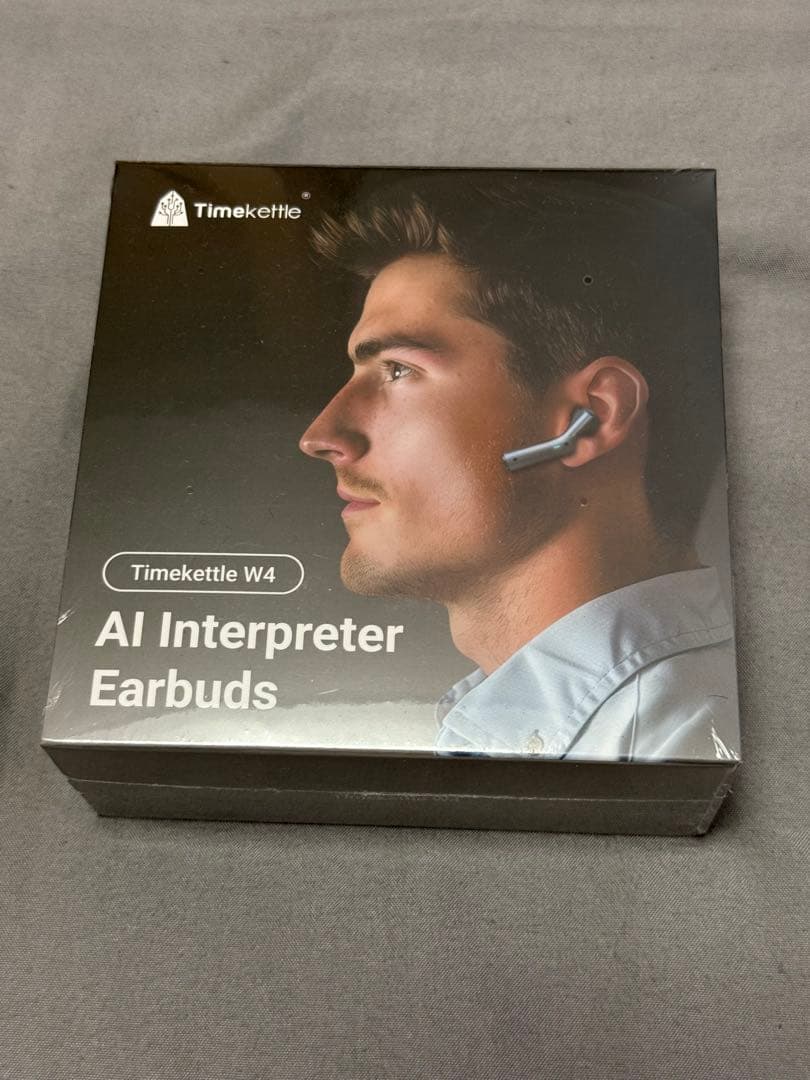 timekettle AI自動翻訳イヤフォン　骨伝導　ミッドナイトブルー