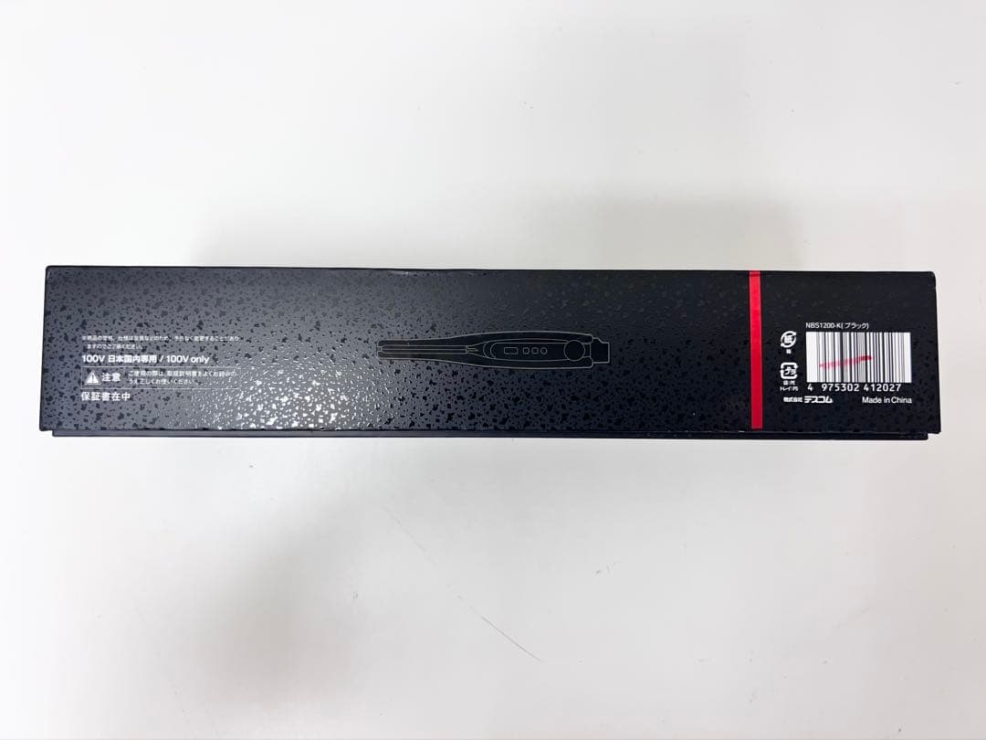 #KD211 Nobby NBS1200 ストレートアイロン ブラック