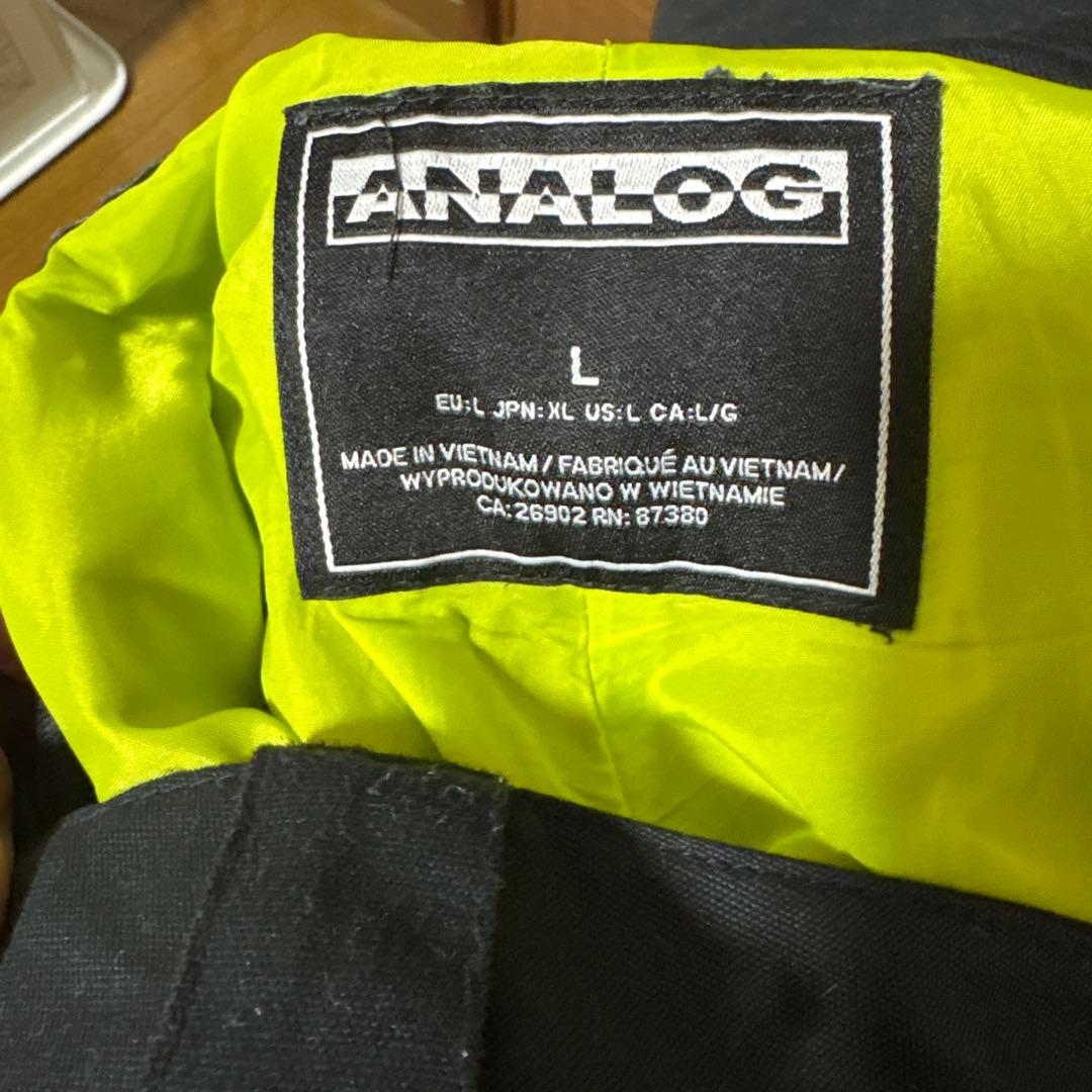 BURTON analog ウェア上下セット Lサイズ