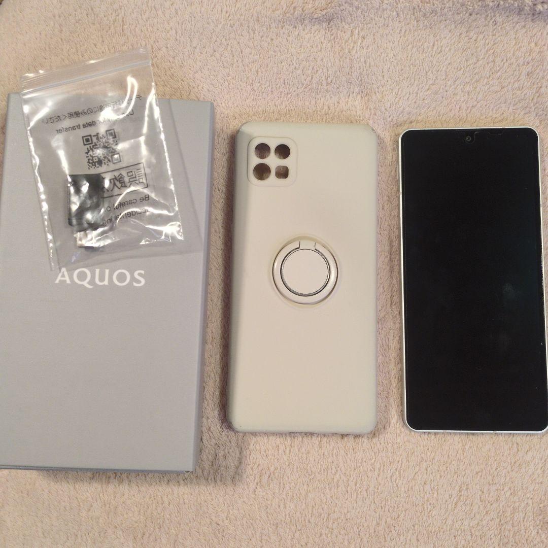SHARP AQUOS sense6 シルバー スマートフォン本体