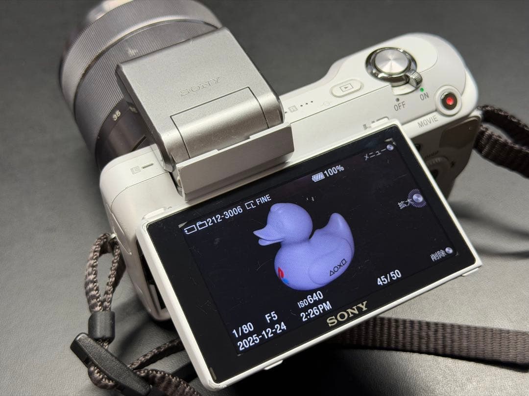 SONY α NEX-3 ミラーレス一眼 デジタルカメラ