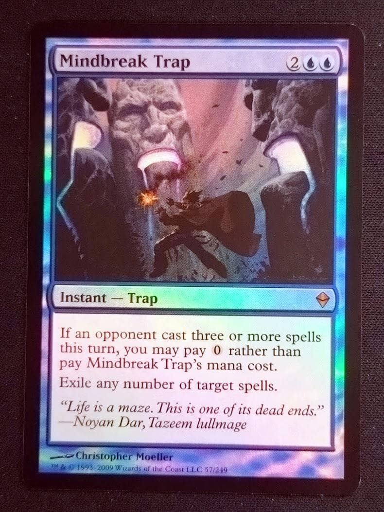 MTG 精神壊しの罠/Mindbreak Trap Foil 英語 ゼンディカー