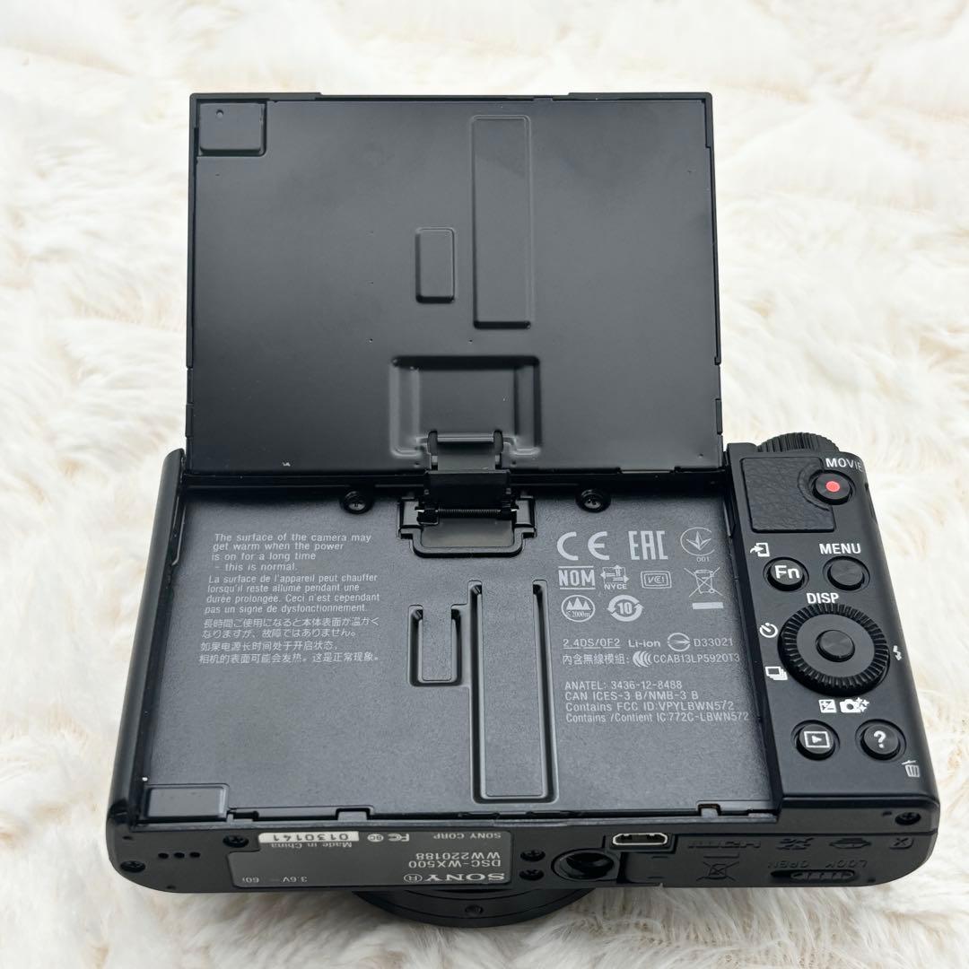動作良好 Sony Cyber-Shot DSC-WX500 ブラック