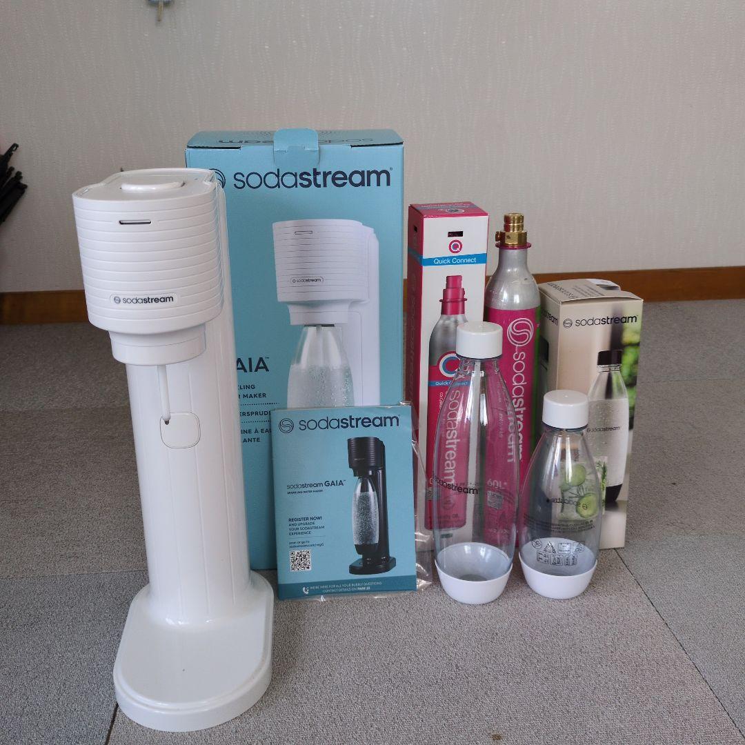 SodaStream GAIA 炭酸水メーカー ホワイト