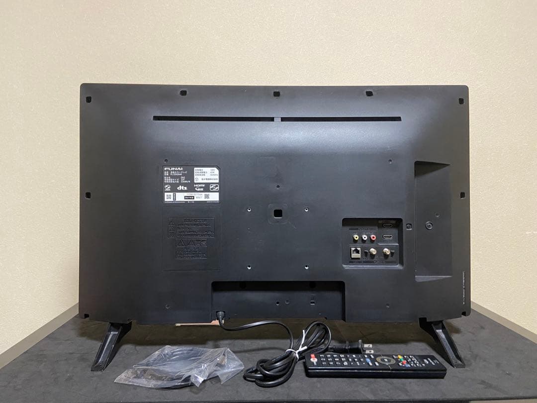 【今だけ優待価格】FUNAI｜32V型HD・外付HDD録画｜HDMI3(ARC)