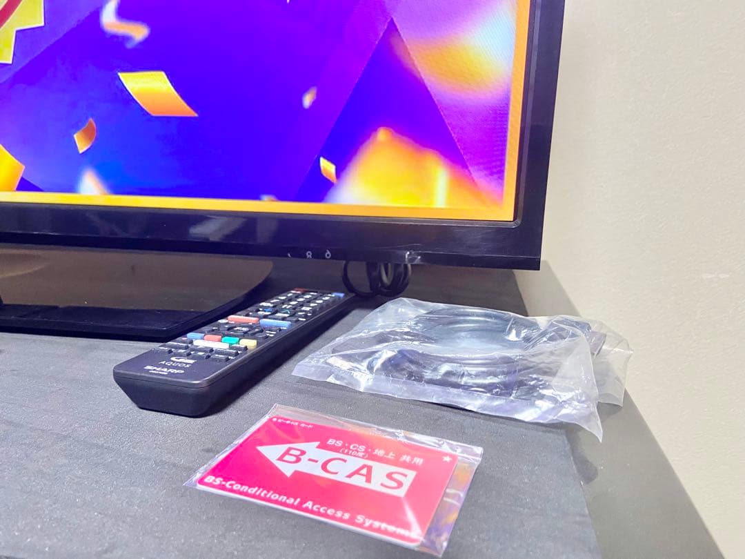 シャープ 40型液晶テレビ 40H40（2017年製）◆互換リモコン・B-CAS