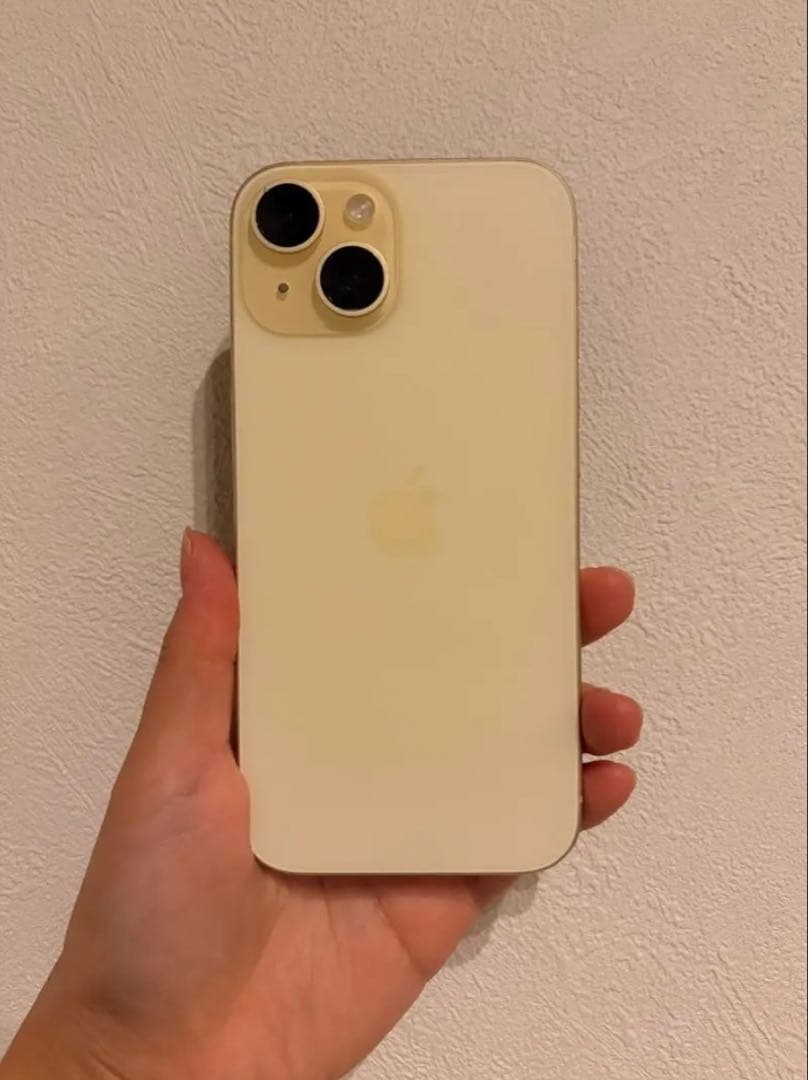 Apple iPhone 15 イエロー 元箱付き