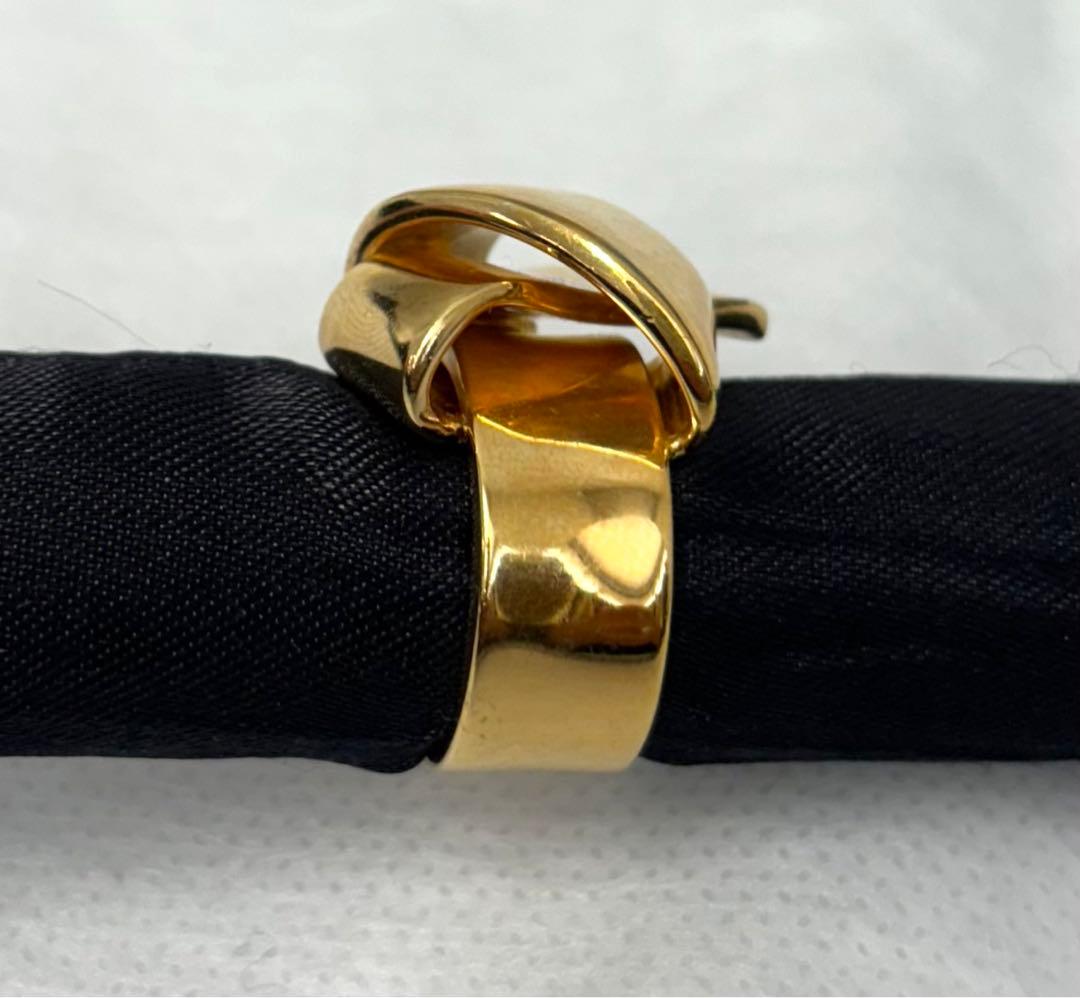 【NOEUD U】 ヌゥユゥ Diamond rubans Lien ring