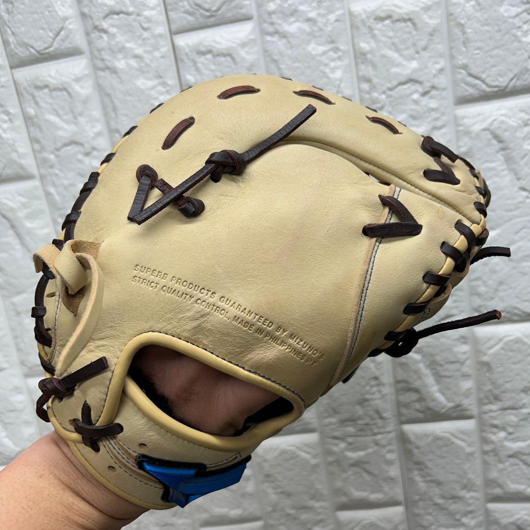 【美品】野球 グローブ 軟式 少年野球 ファーストミット MIZUNO