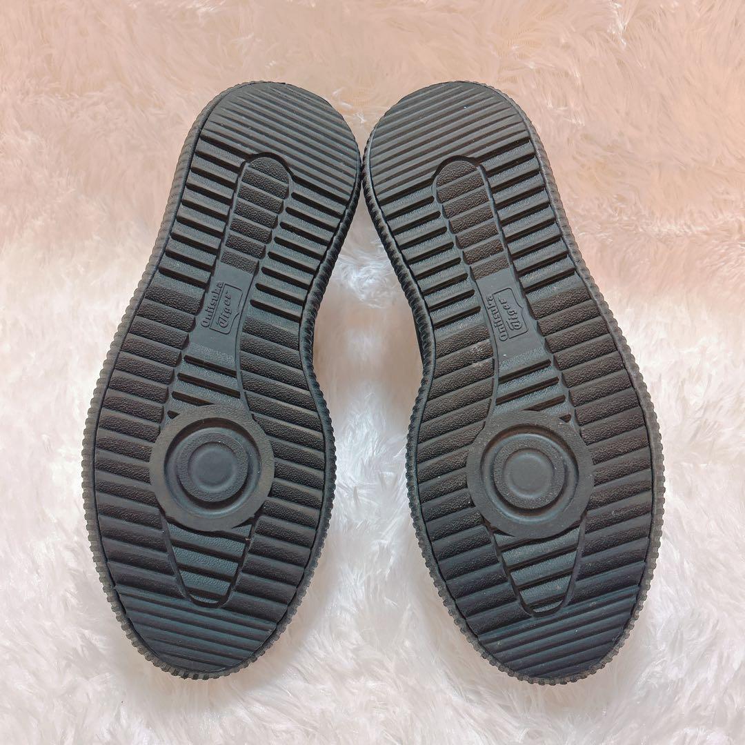 オニツカタイガー デレシティ グレー ブラック 26.5cm