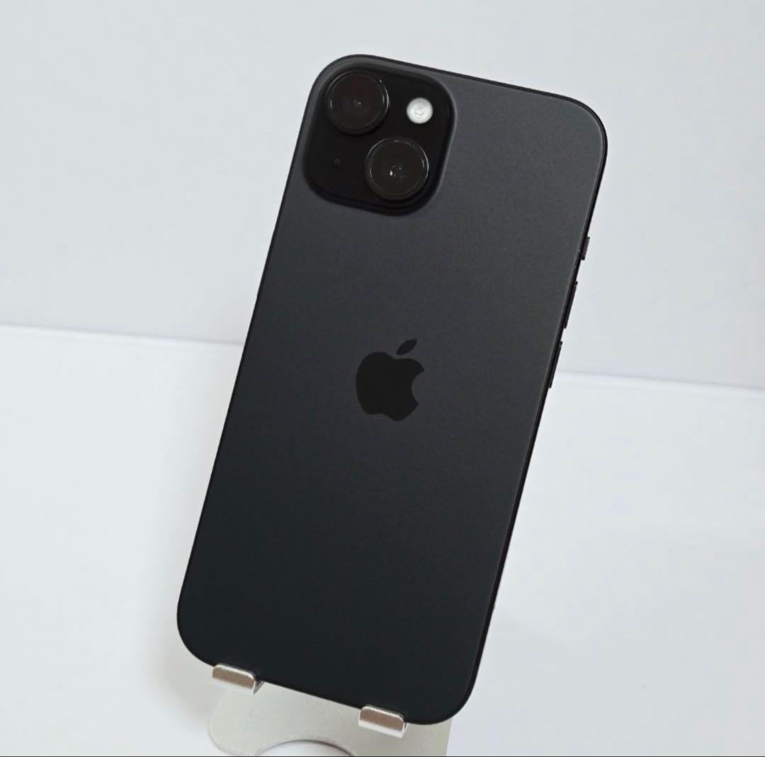 ✨美品✨ iPhone15 128gb ブラック バッテリー容量87％