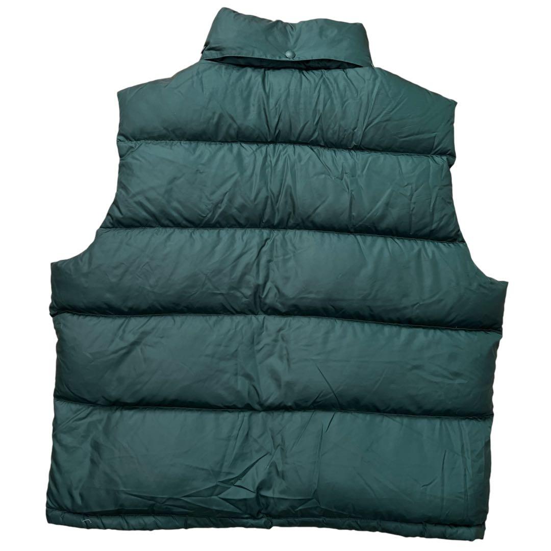 ポロバイラルフローレン　ダウンベスト　XXL　緑　フード付