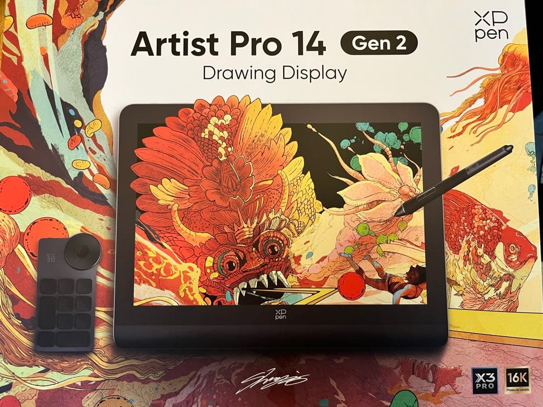液タブ・ペンタブ XP-Pen Artist Pro 14 Gen 2