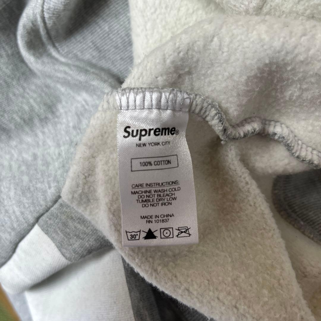 SUPREME Big Logo Jacquard Hooded パーカー S