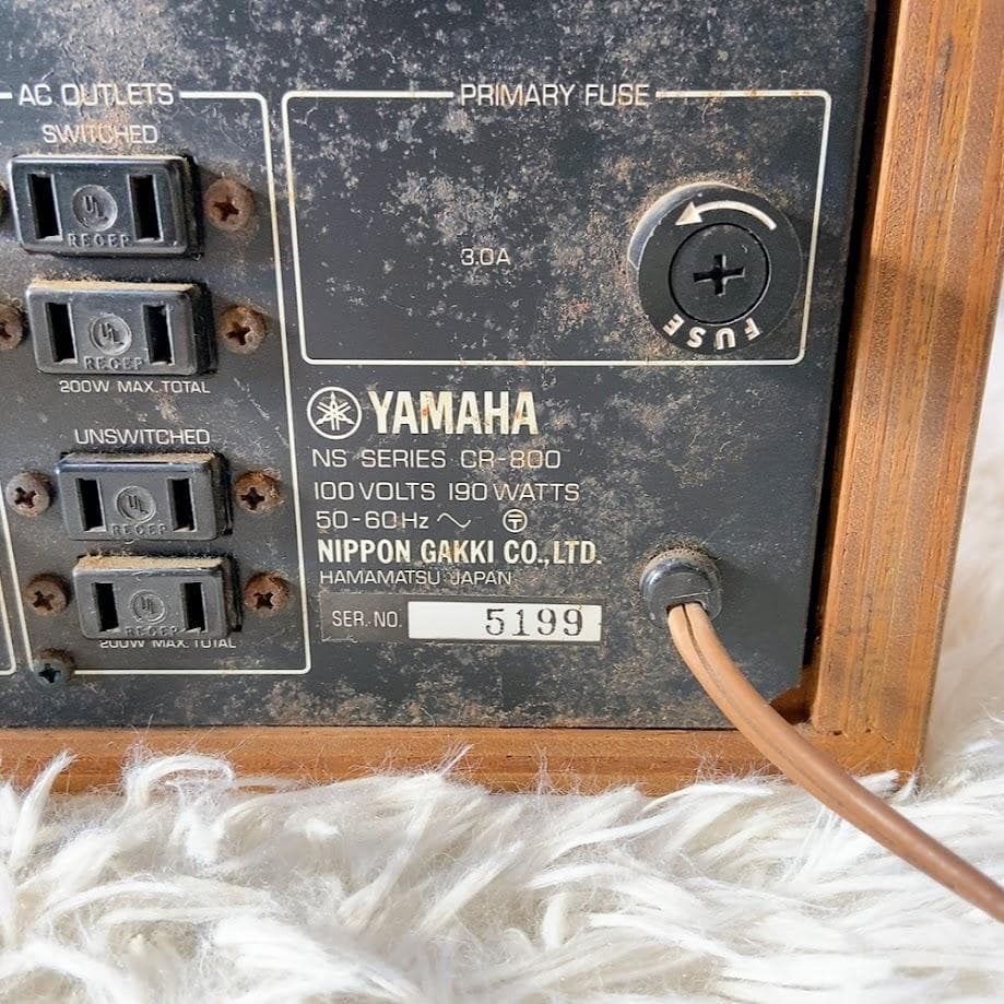 YAMAHA CR-800 ステレオレシーバー ナチュラルサウンド