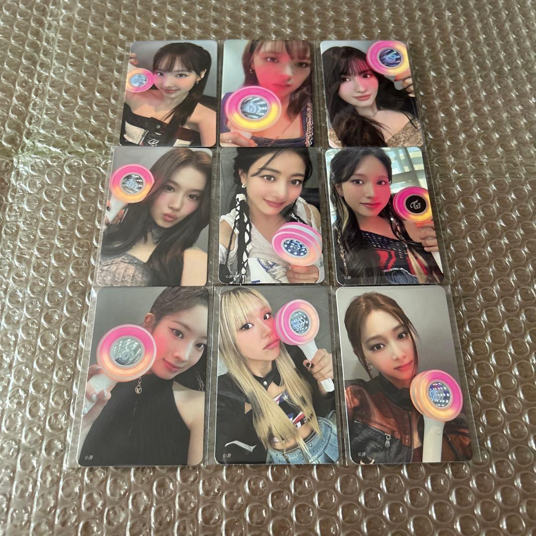 TWICE CANDY BONG ∞ トレカ 9枚セット コンプ ②