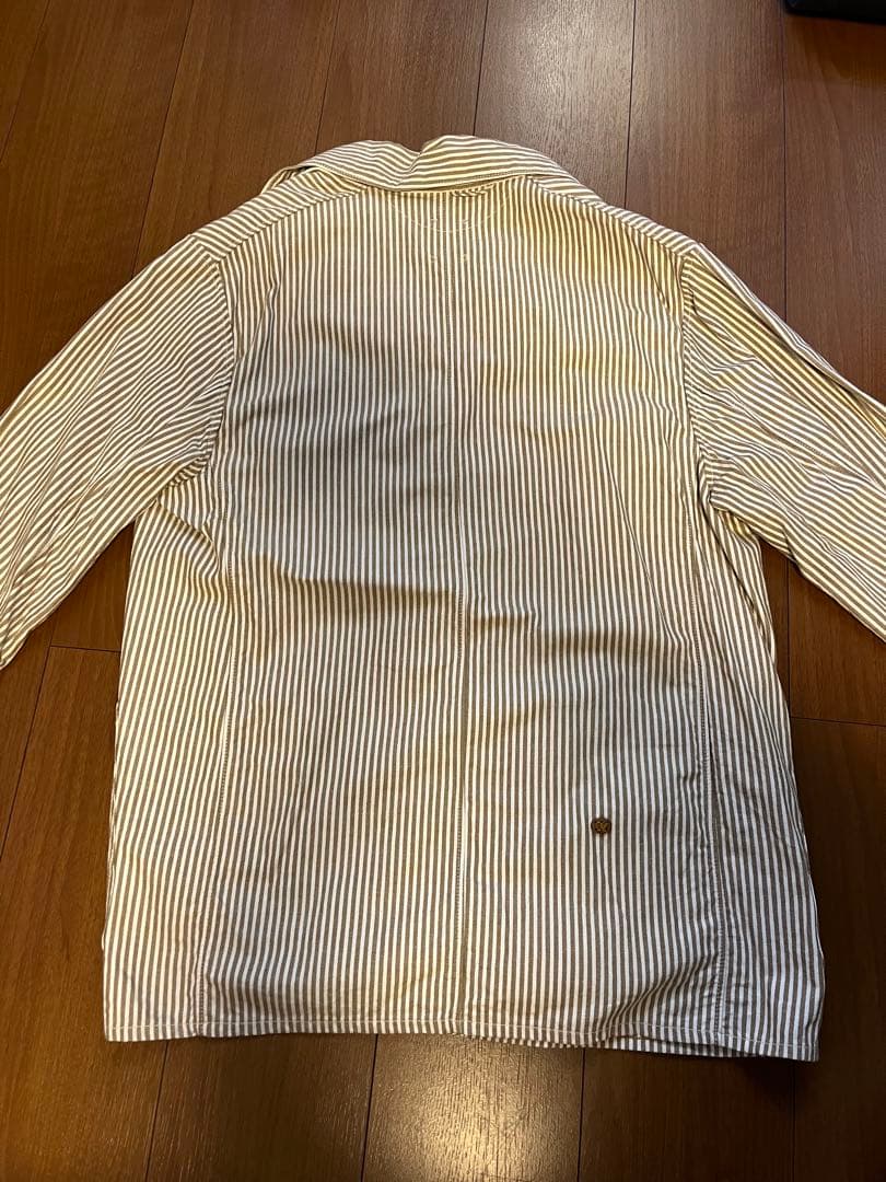 45R ストライプ ボタンジャケット