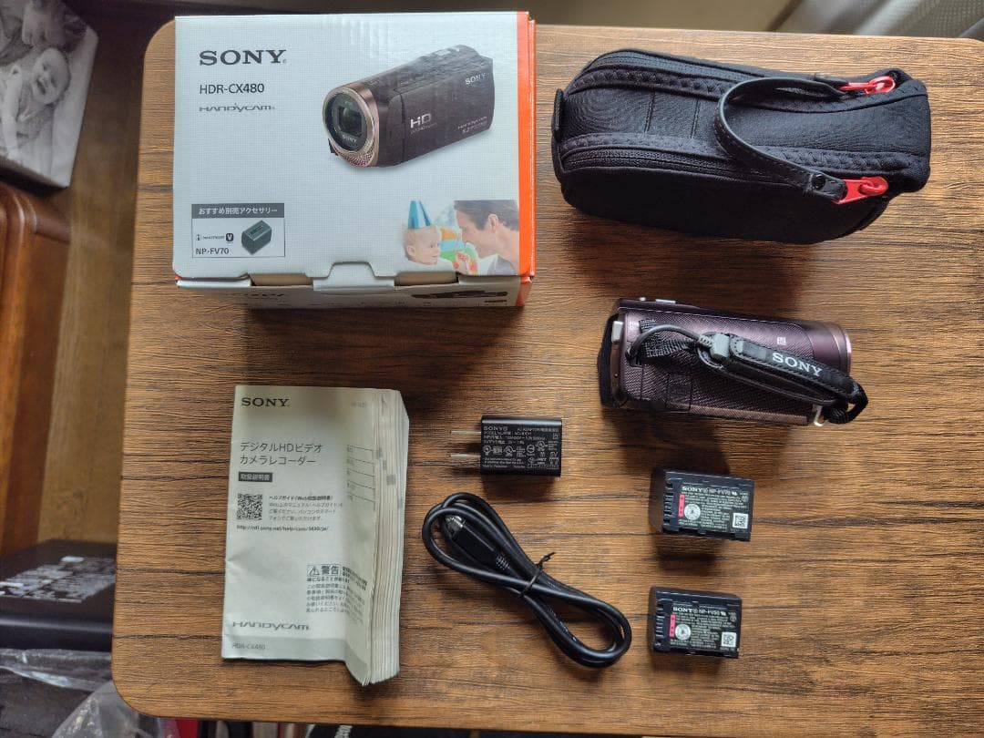 ピ*タ取引　SONY HDR-CX480 ビデオカメラ 本体