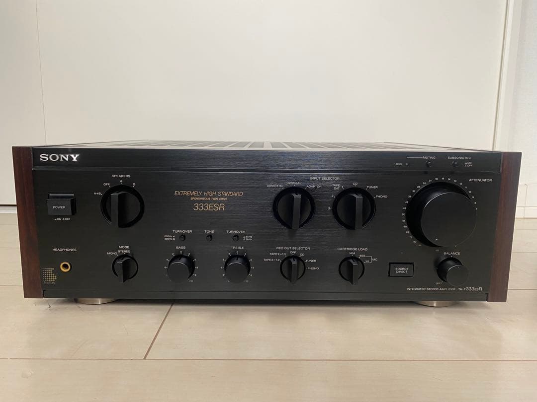 【美品/整備済み】ソニー SONY TA-F333ESR プリメインアンプ