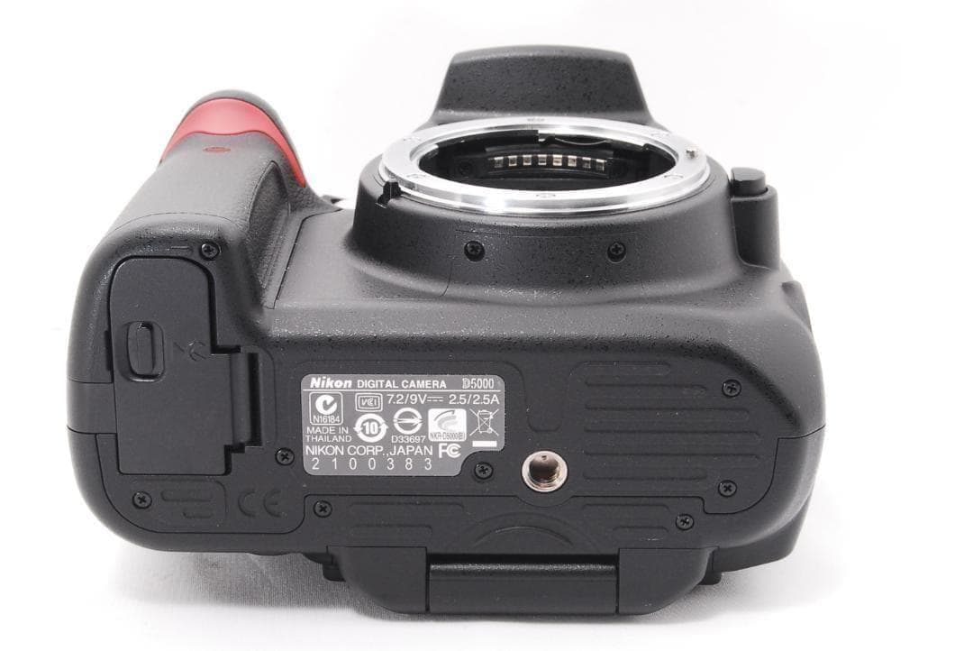 シャッター数1318回 Nikon D5000 届いてすぐ使える！初心者オススメ