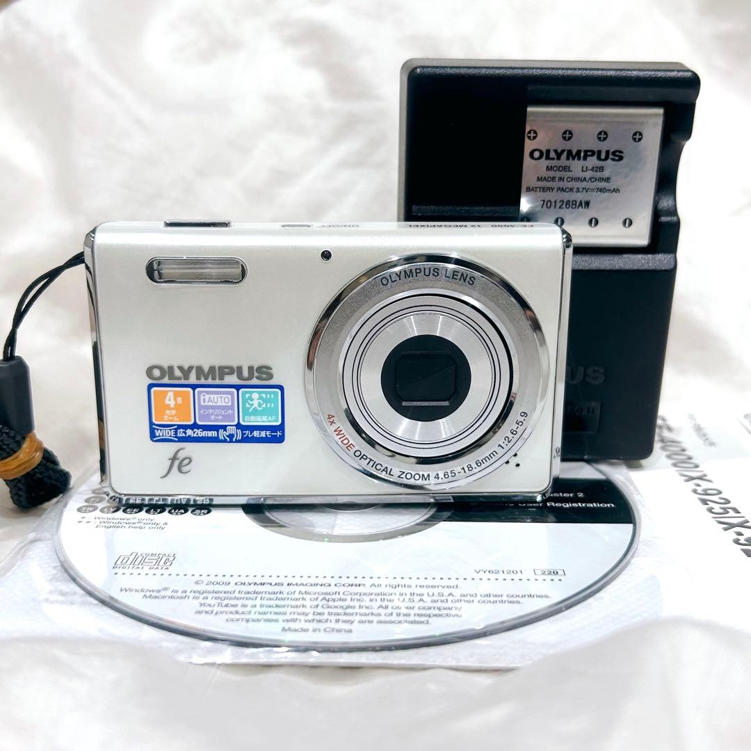 【動作確認済】OLYMPUS オリンパス CAMEDIA fe FE-4000