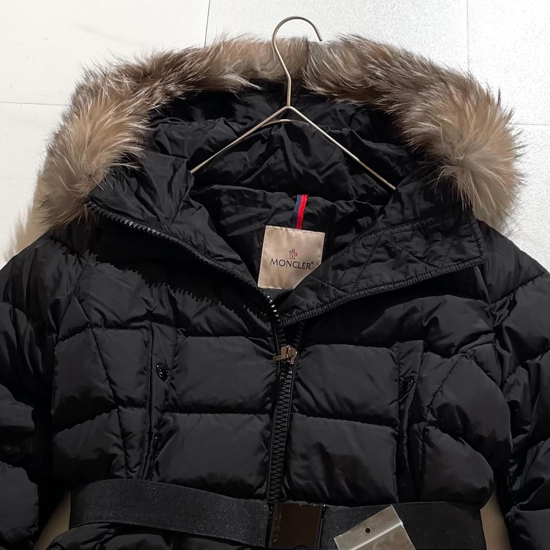 極美品　モンクレール　CLION　クリオン　ダウンジャケット　フォックスファー