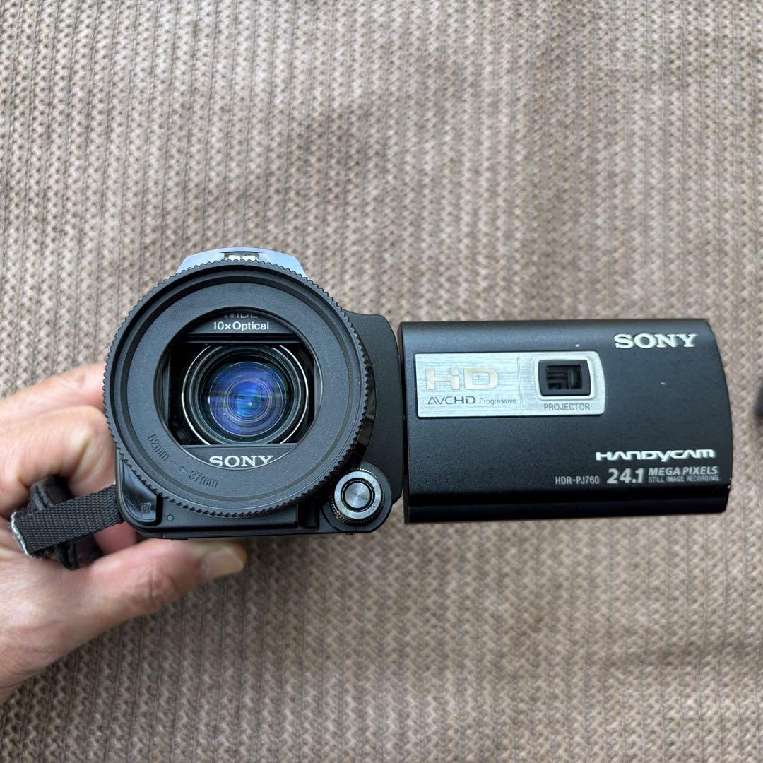 SONYハンディカムHDR-PJ760V/キャリングケース/アクセサリーキット