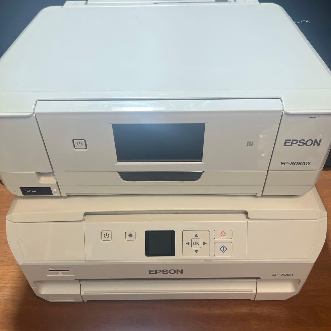 EPSON EP-808AW / EP-708A インクジェットプリンター　値下