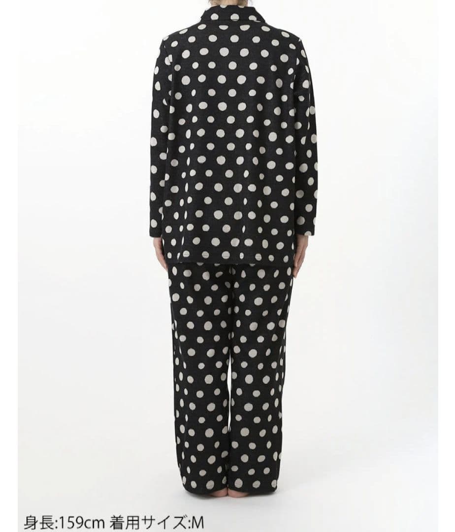 新品タグ付き ワコール パジャマ ルームウェア 水玉 L