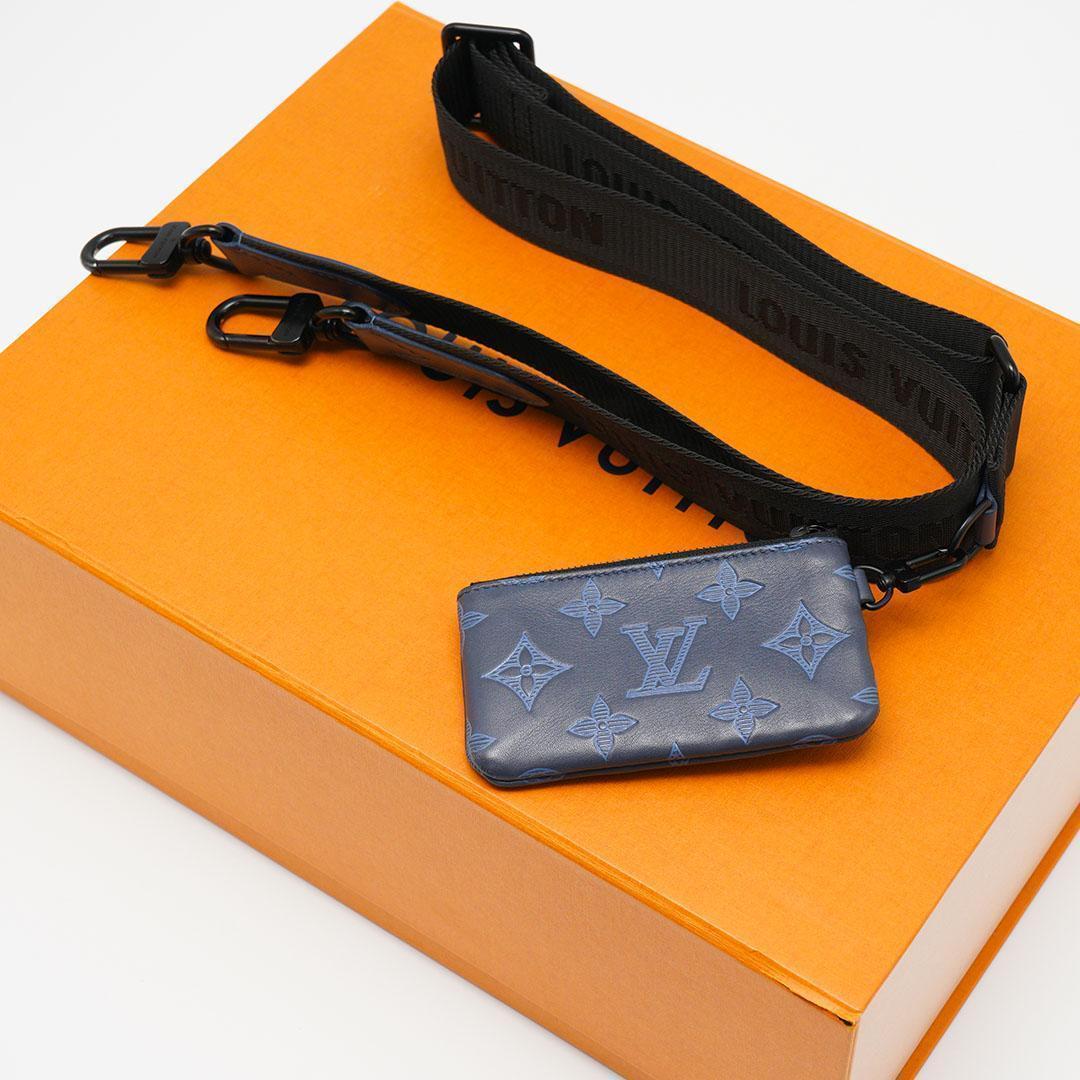 【極美品】ルイヴィトン モノグラムシャドウ デュオ メッセンジャー M45730