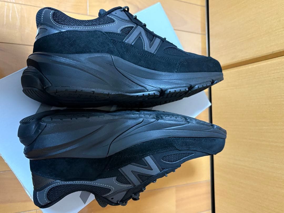 未使用級　New Balance U990BB6 トリプルブラック