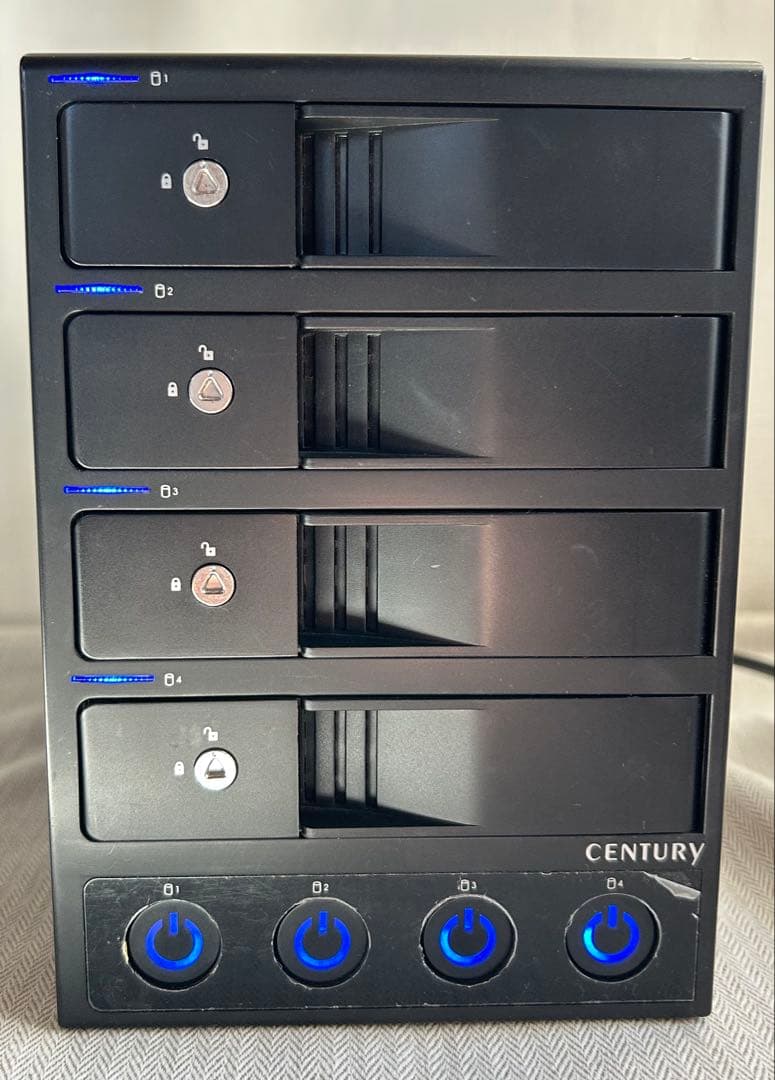 CENTURY 裸族のカプセルホテル Ver.2 CRCH35U3IS2 4ベイ