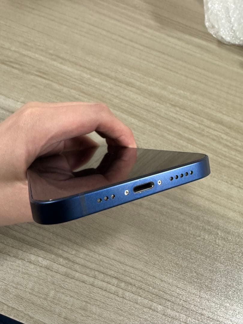 Apple iPhone12 ブルー 128GB simフリー