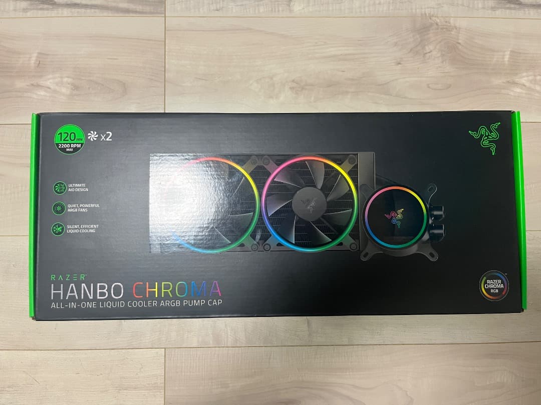 Razer HANBO CHROMA 120mm液体冷却
