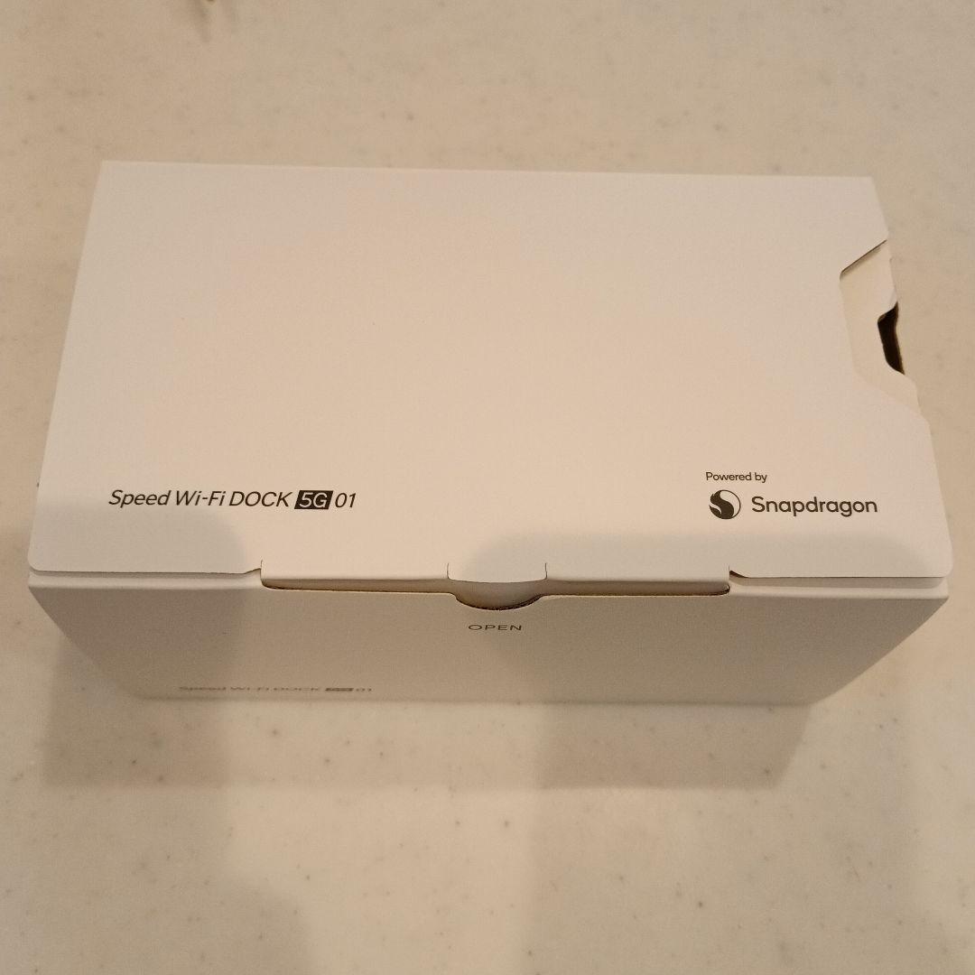 【新品未使用】Speed Wi-Fi DOCK 5G ブラック【WiMAX】