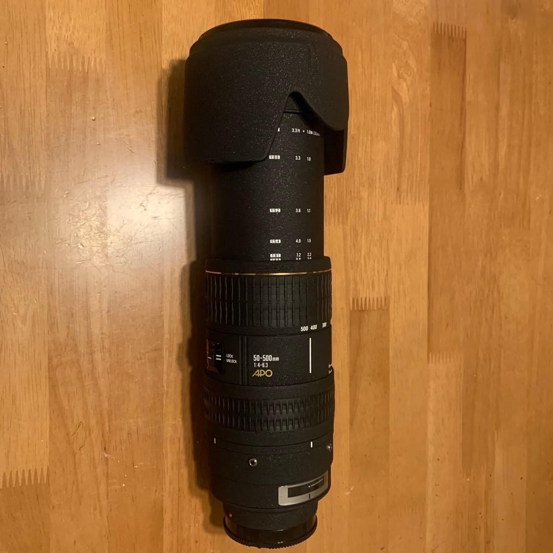 シグマAPO50-500 F4-6.3 Aマウント