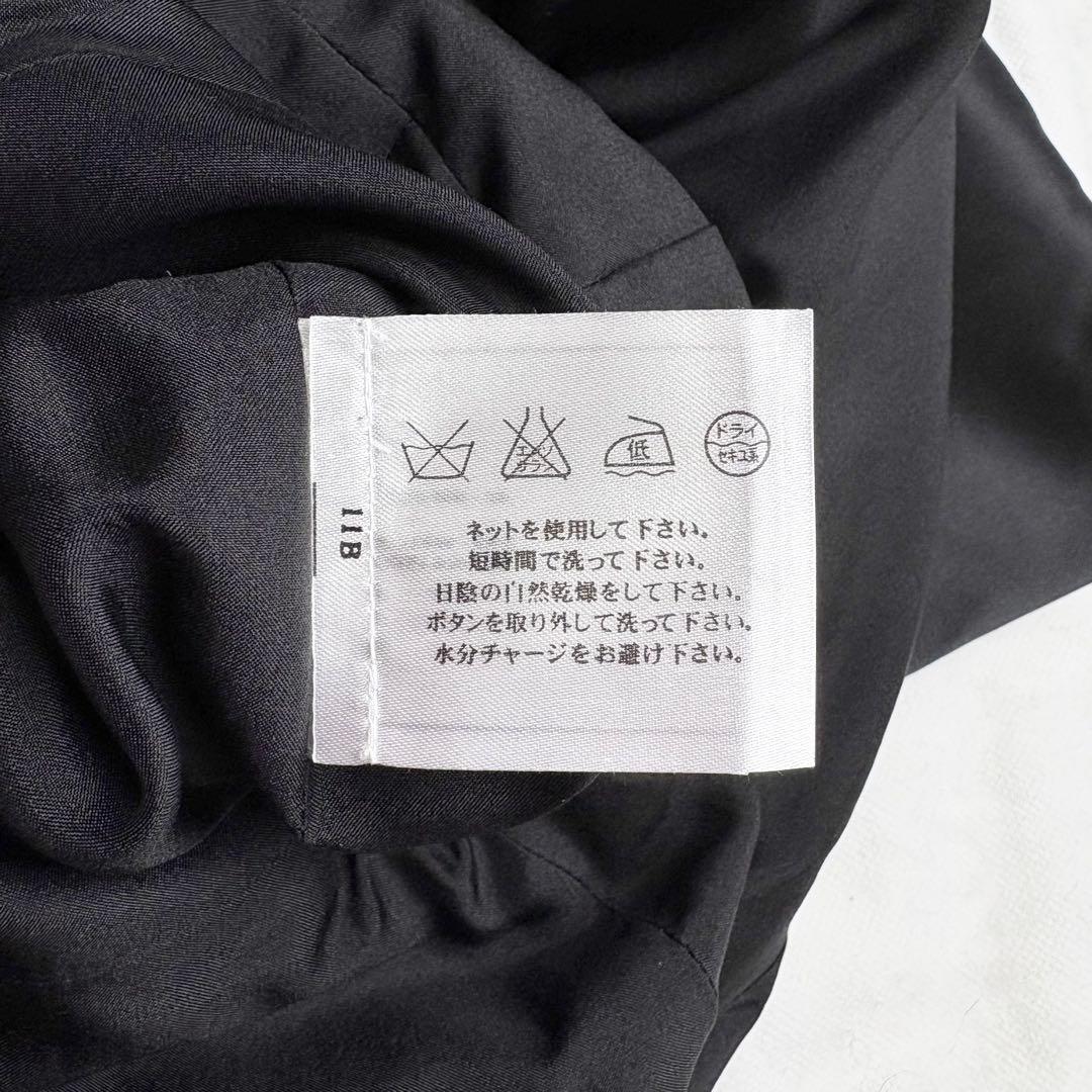 CHANEL シルクワンピース ノースリーブ グリポアボタン ココマーク 42