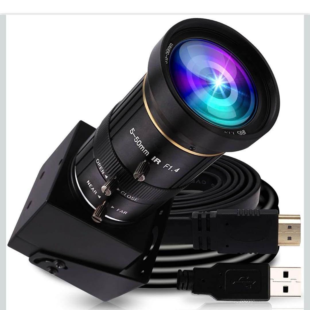 ELP 4K HDMI USBカメラ　5-50mm10倍ズーム