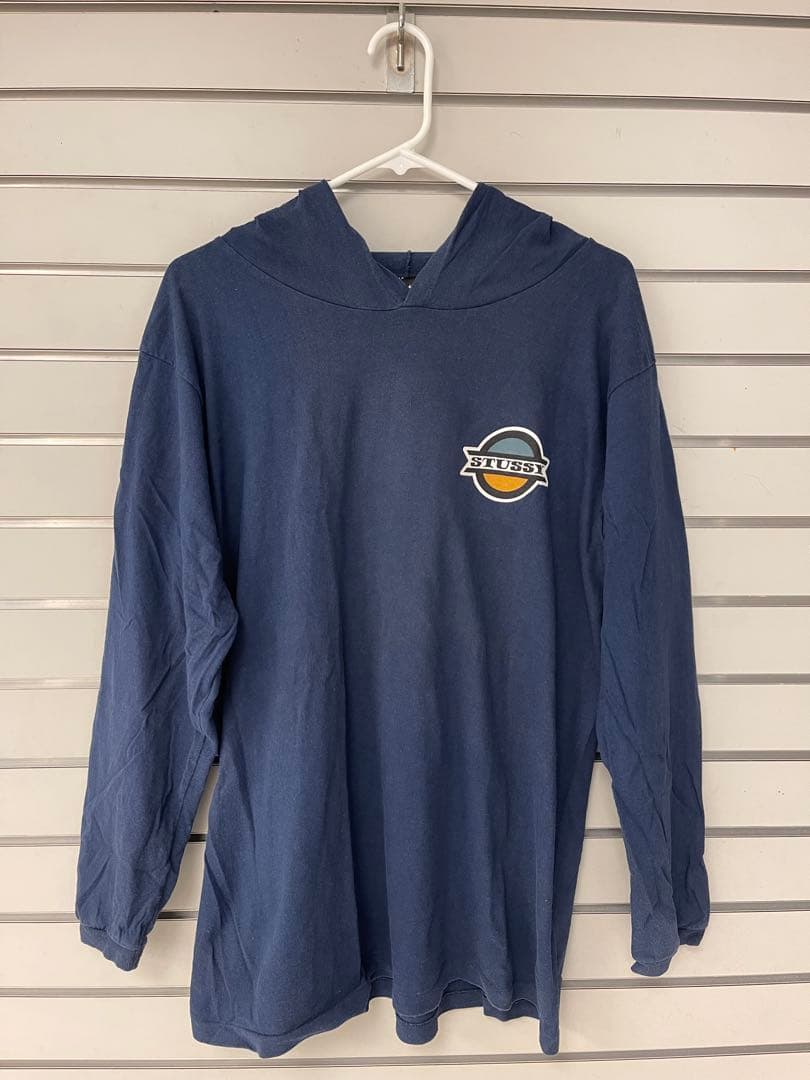 オールドStussy 80s Tフーディー フード付 黒タグ 送料込み！