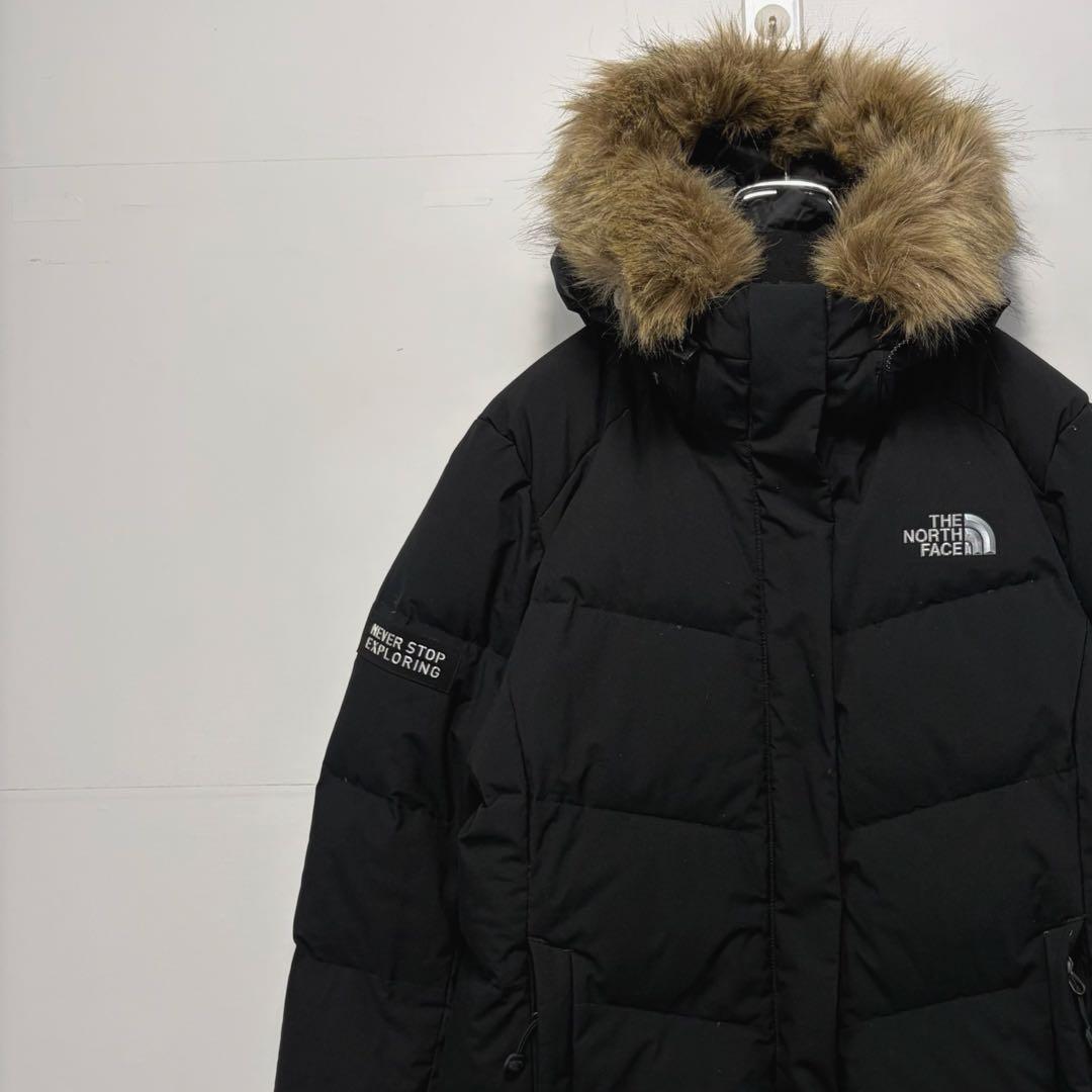 ひ*ろ様 ノースフェイス ロングダウンジャケット コート 古着