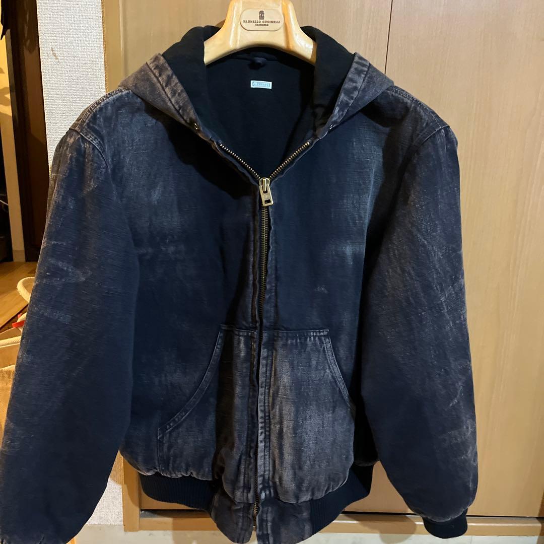 ジャケット・アウター A.PRESSE 25SS Silk Linen Hooded Parka