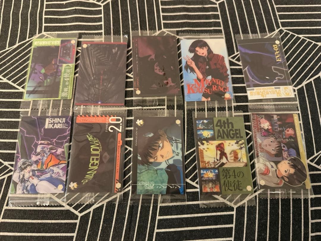 エヴァンゲリオン ウエハースカード167枚　ファイル2点